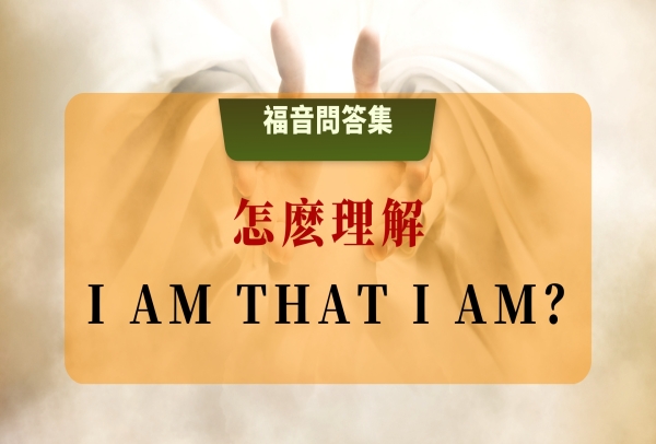 怎麼理解 I AM THAT I AM ？